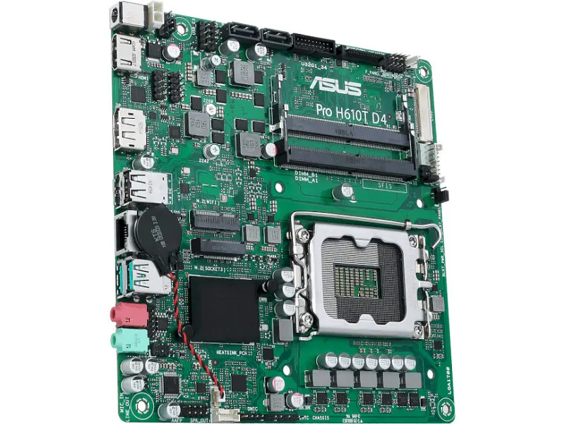 Материнская плата Asus Pro H610T D4-CSM - фото 2