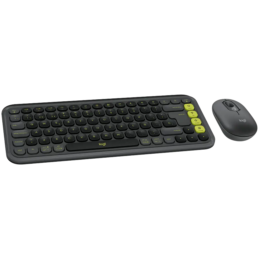 Комплект (клавіатура + Мишка) Logitech POP Icon Combo Graphite (920-013156) - фото 2