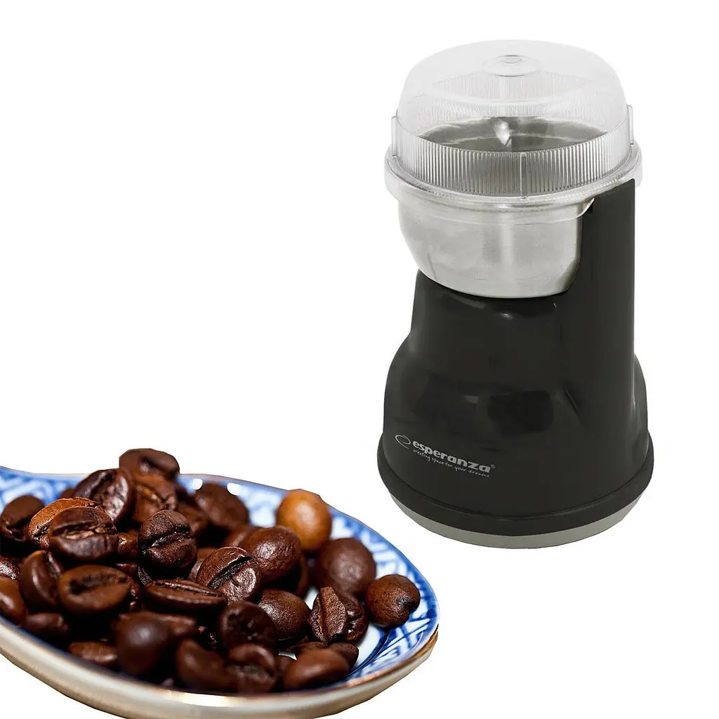 Кавомолка Esperanza EKC002K Lungo black - фото 2