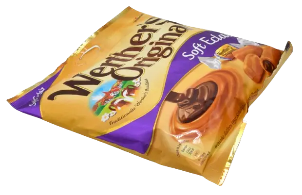 Вершкові іриски з шоколадною начинкою Werther's Original Soft Eclairs 180г - фото 5