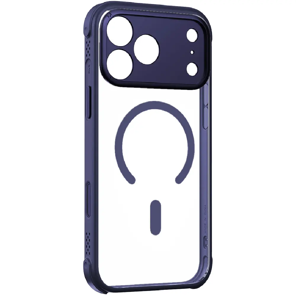 Чохол iPhone 17 Pro Max Momax CaseForm Air Magnetic Case with MagSafe - Прозорий, Future Dusk (MAAP25XLB)