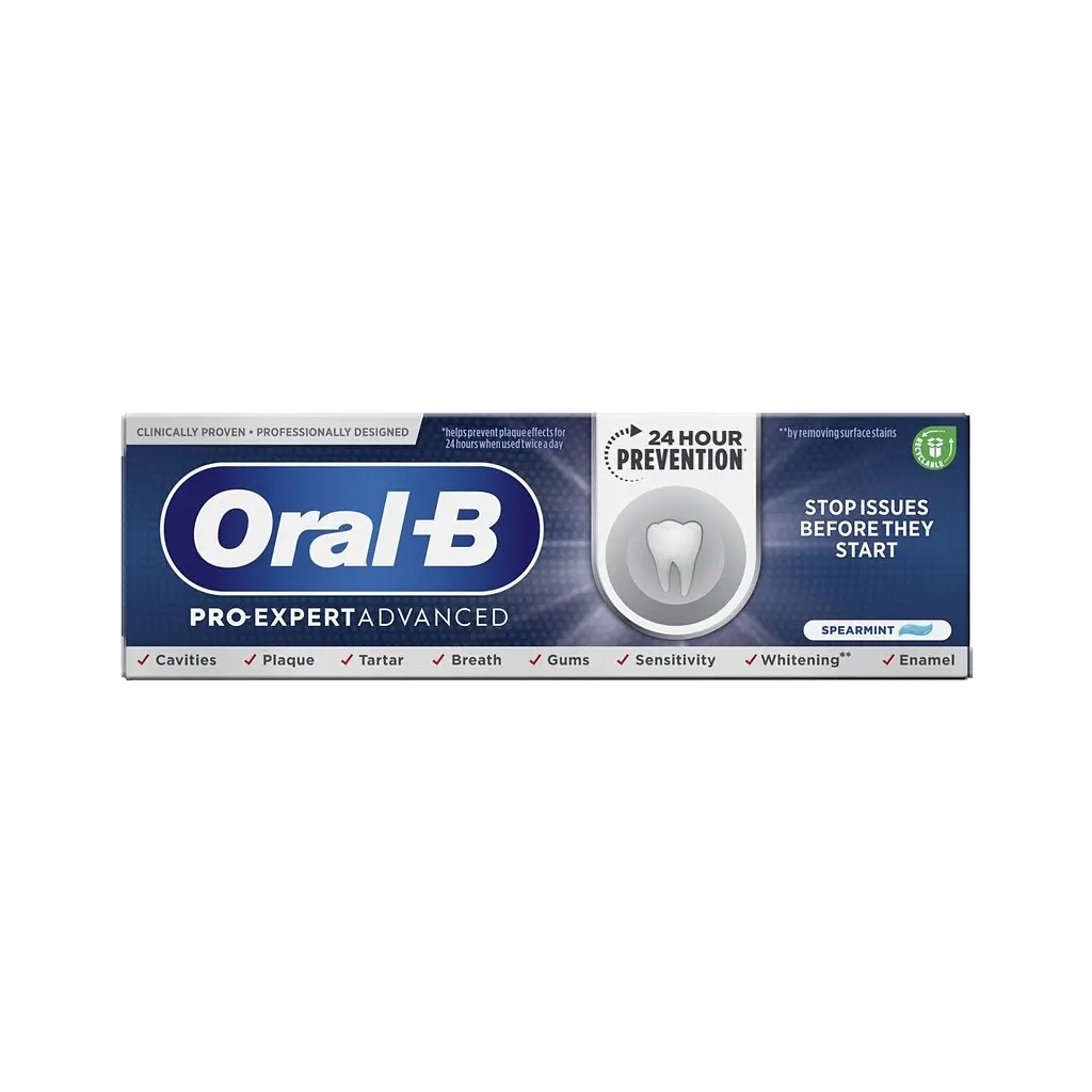 Зубна паста Oral-B Pro-Expert Додаткове відбілювання 75 мл (8700216106702) - фото 4