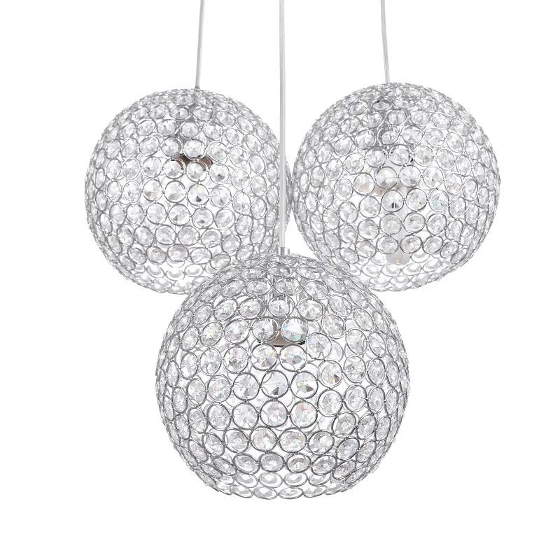 Люстра Brille молекула подвесная E27 60W CH (BR-01367S/3) - фото 5