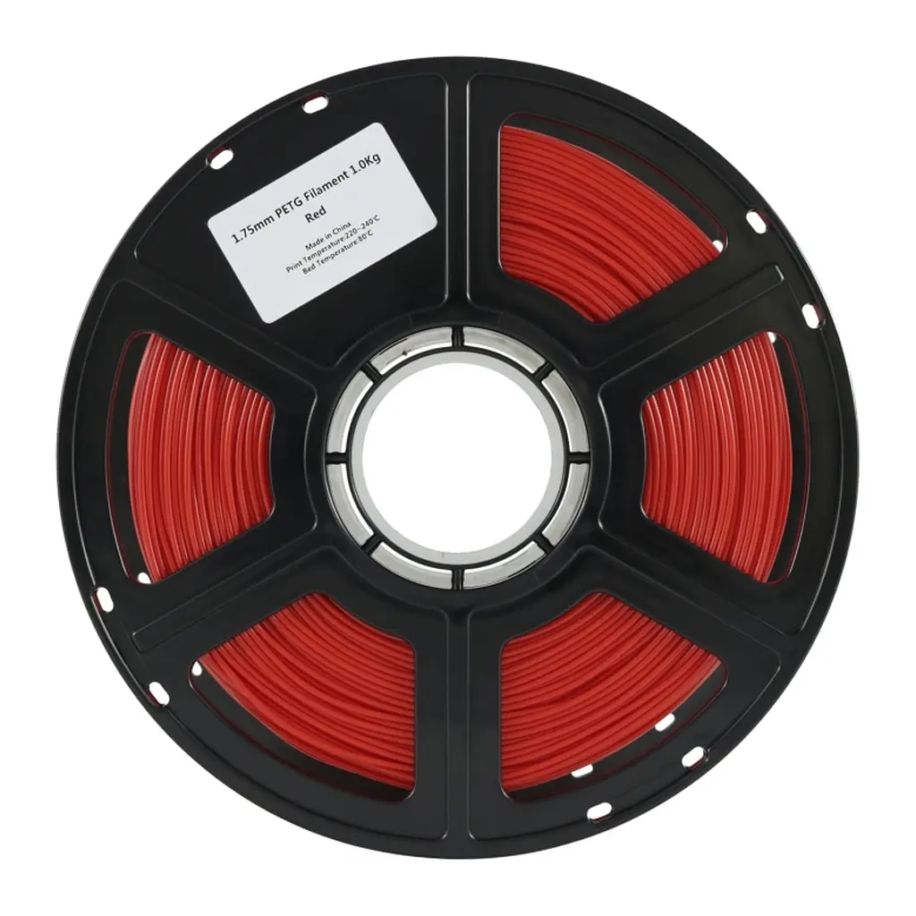 Пластик для 3D-принтера Flashforge PETG 1,75mm 1kg Red (PETR1) - фото 2