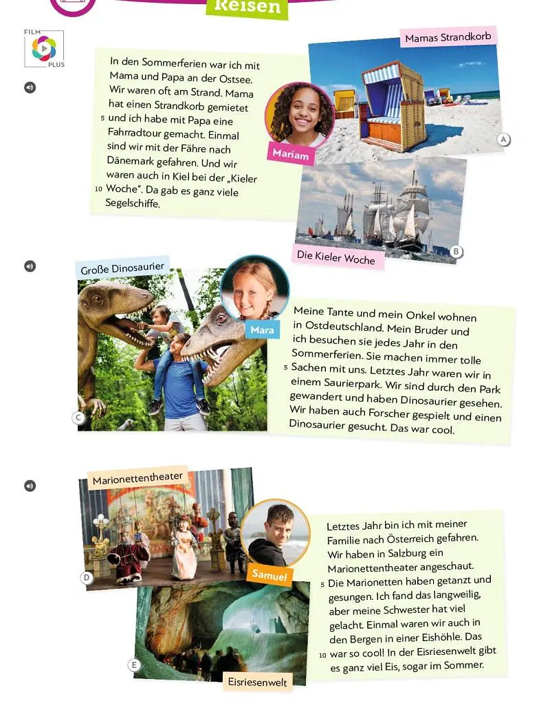 Paul, Lisa & Co PLUS A1.2 Kursbuch plus interaktive Version Deutsch für Kinder Deutsch als Fremdsprache - Моніка Боверманн - фото 5
