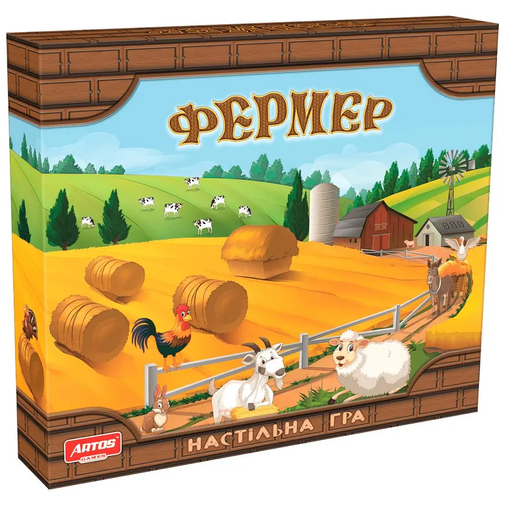 Настільна гра ARTOS GAMES Фермер Різнокольоровий (SR-113-N-999) - фото 2