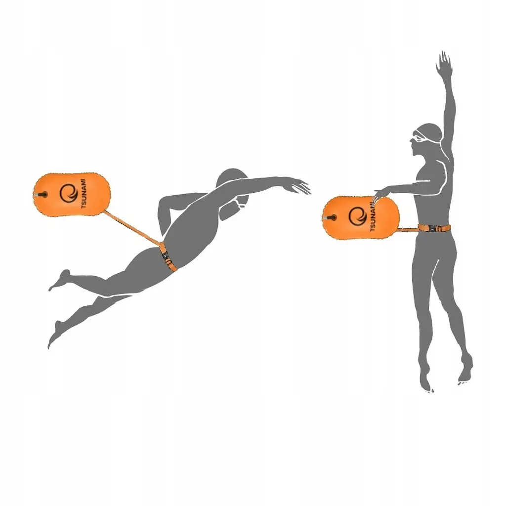 Буй для плавания TSUNAMI Basic надувной TS008 (P-5907739314055) - фото 6