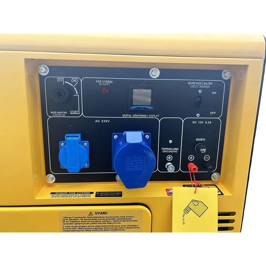 Генератор дизельний Kama KDK7500SCA (YT29006) [118293] - фото 5