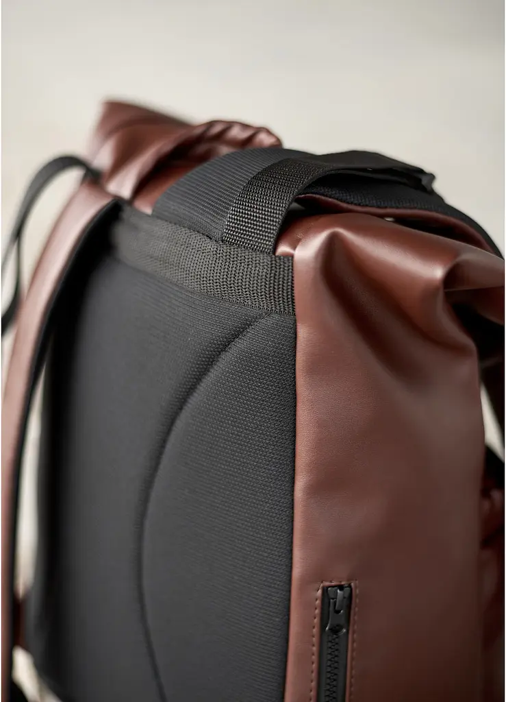 Мужской рюкзак ролл Sambag RollTop LTT шоколадный 41 x 30 x 16 см (24238020m) - фото 3