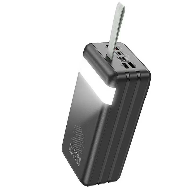 Портативний ЗП Power Bank Hoco J86B Electric 22.5W+PD20W 60000 mAh Чорний - фото 4