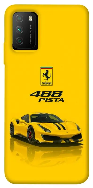 TPU чохол Demsky Yellow beast для Xiaomi Poco M3