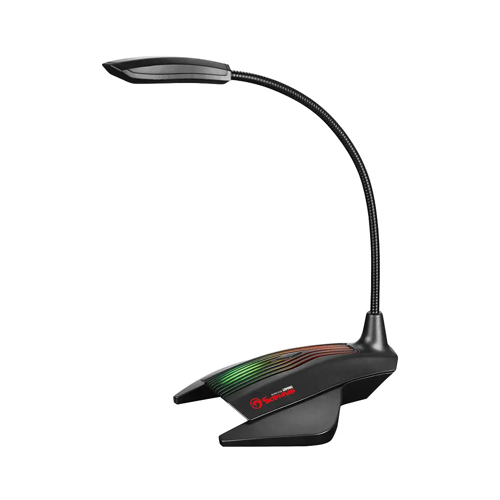 Мікрофон Marvo MIC-01 Multi-LED USB Black (MIC-01) - фото 2