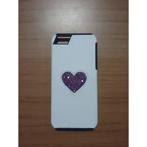 Чохол-накладка Deos для IPhone 5 5S SE шкіряний з камінням Swarovski - фото 4