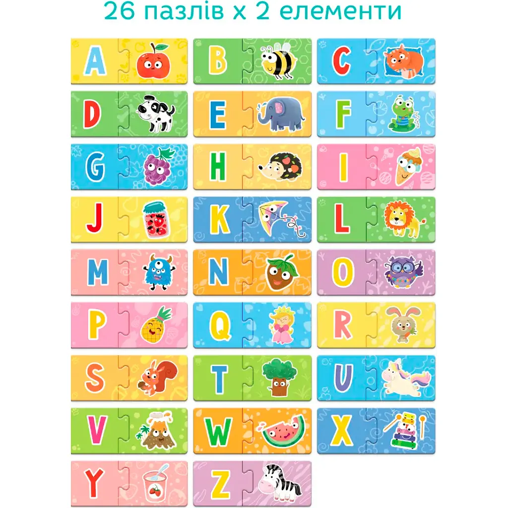 Навчальний набір DoDo Навчальна гра Англійська абетка (301226) - фото 2