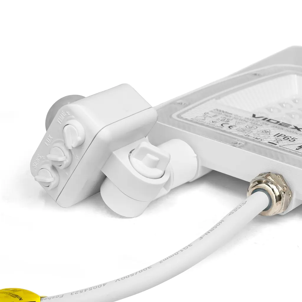 LED прожектор Videx F5 20W 3000-5000-6500K з датчиком руху 230V білий (VL-F5-020CW-S) - фото 4
