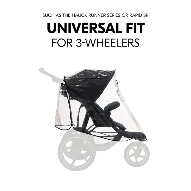 Дождевик Hauck Pushchair Raincover 3W (55078-6) - фото 2