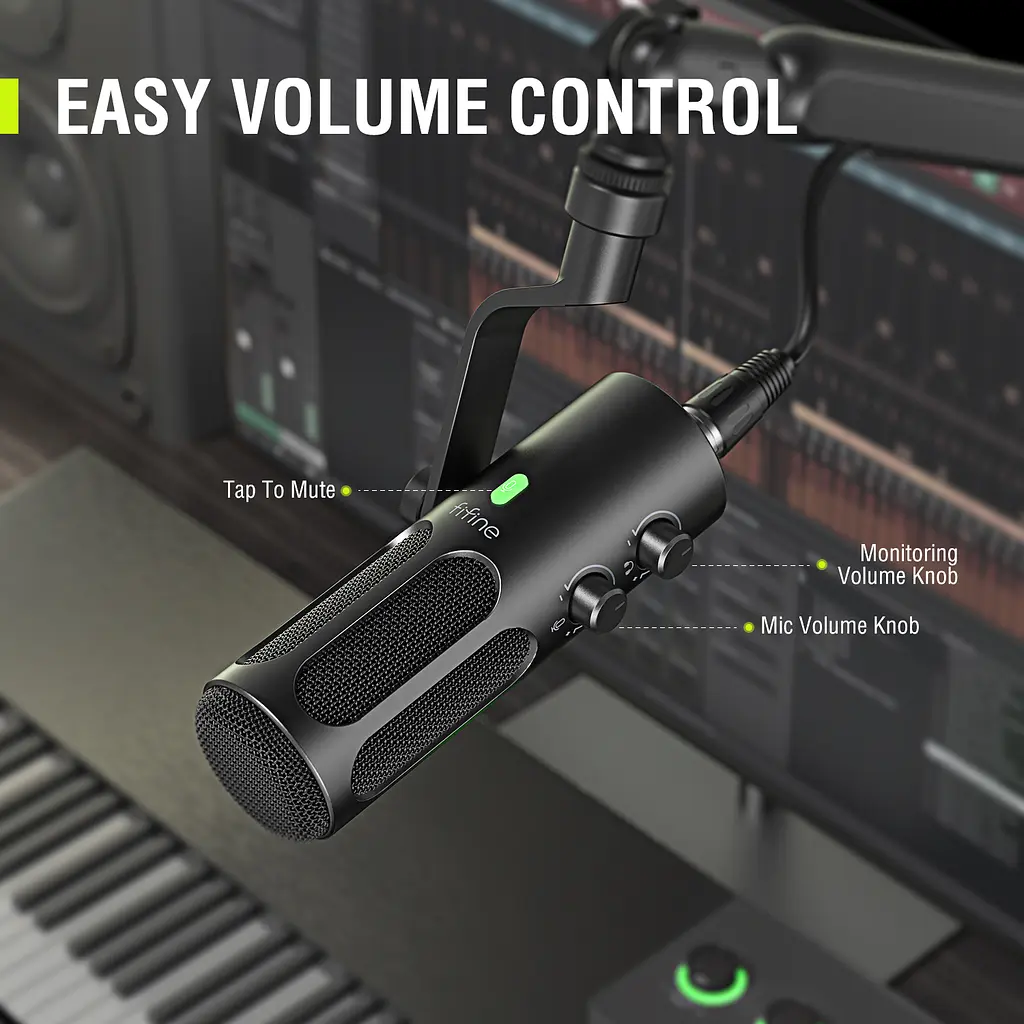 Мікрофон Fifine USB/XLR (Tank3) - фото 12