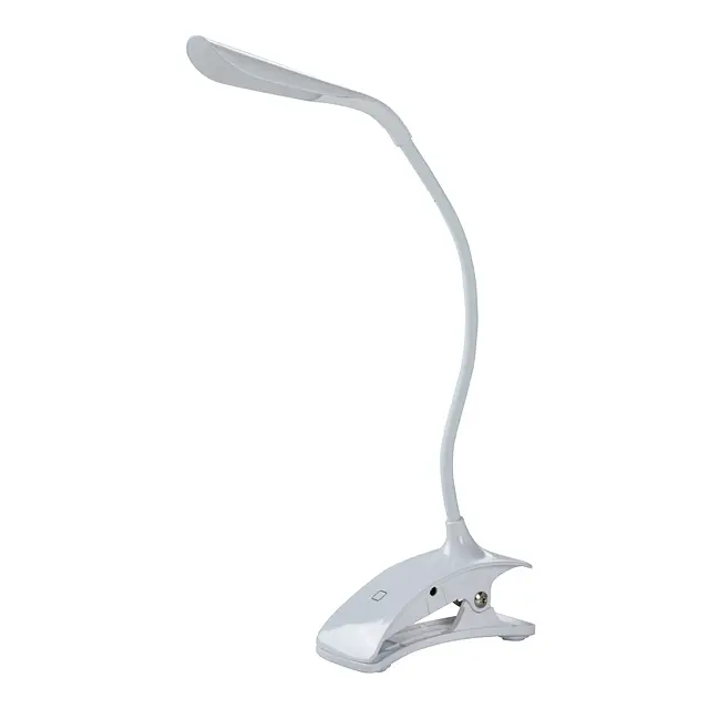 Настільна led лампа на прищіпці 5 Вт LU-700-0001 АКБ USB
