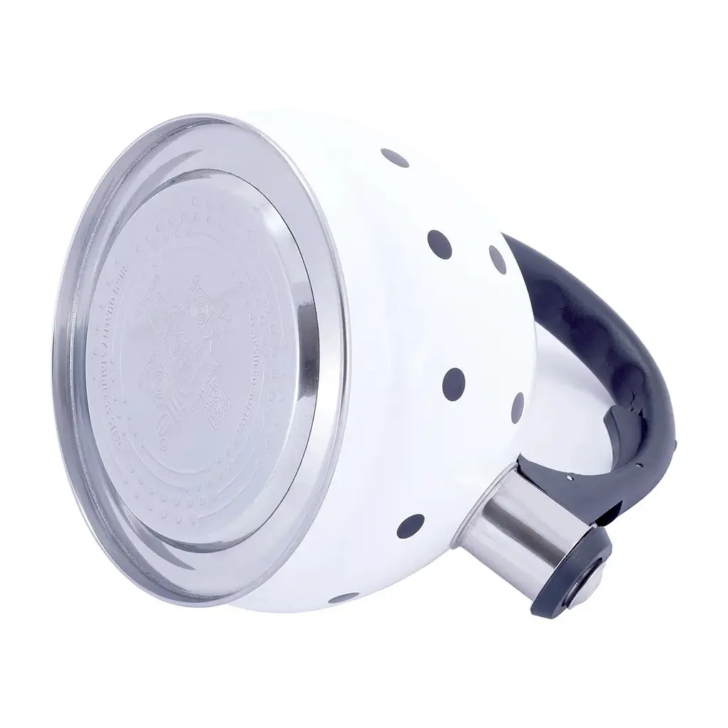 Чайник із свистком Kamille KM-1070WH 2 л White - фото 6