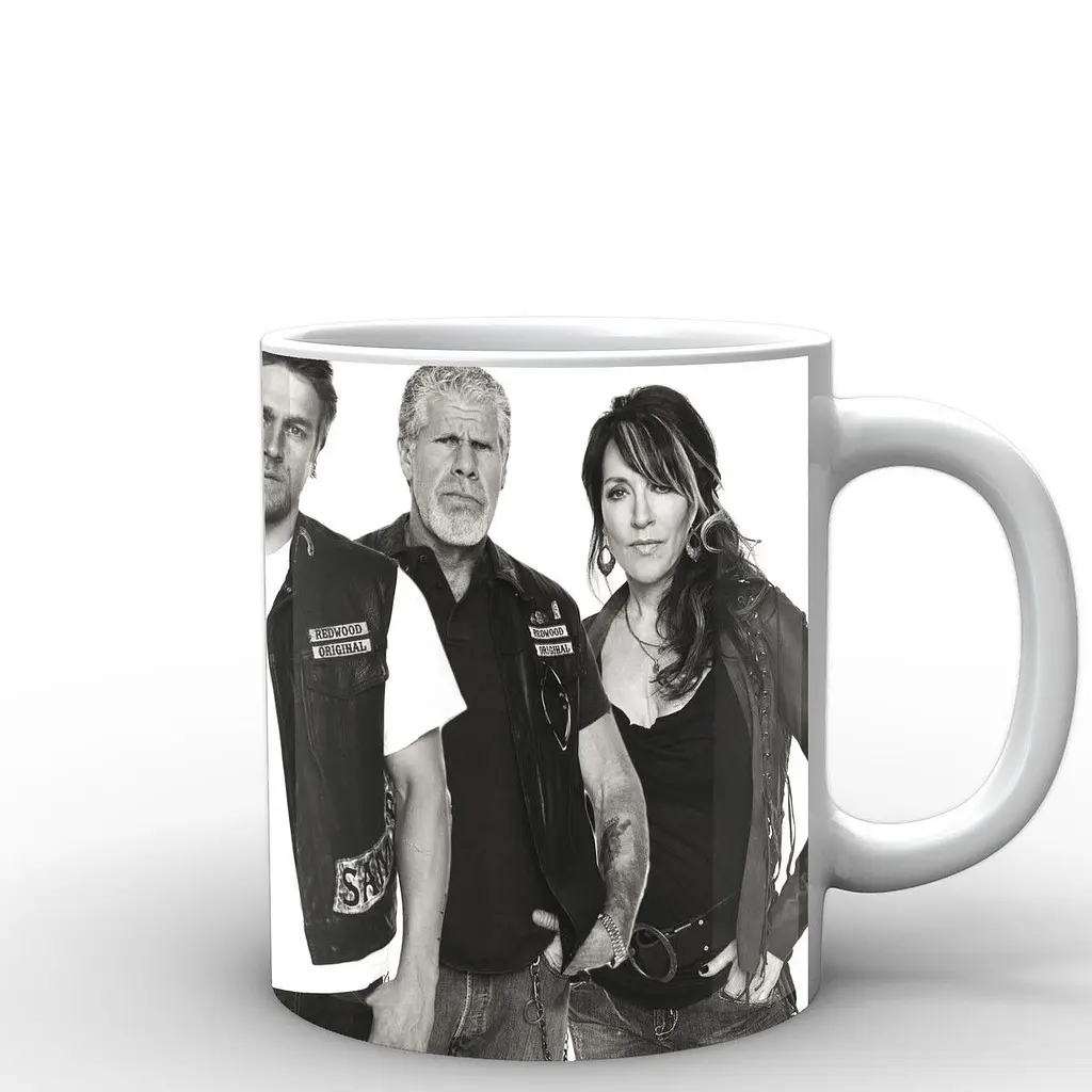 Кухоль GeekLand Сини Анархії Sons of Anarchy герої SA.002.02 330 мл білий - фото 3