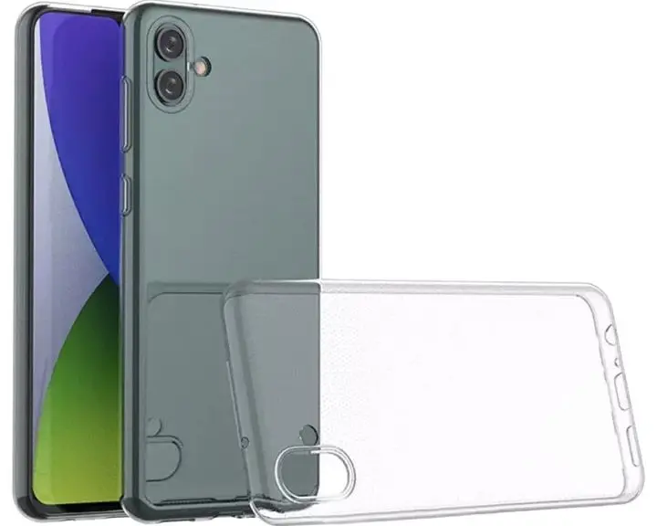 Чохол Silicone Case WS Samsung A04 Прозорий