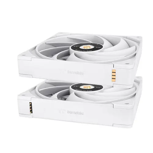 Охолоджувальний вентилятор ПК TOUGHFAN EX14 Pro білого кольору Swappable Edition (3-Fan Pack) - фото 5
