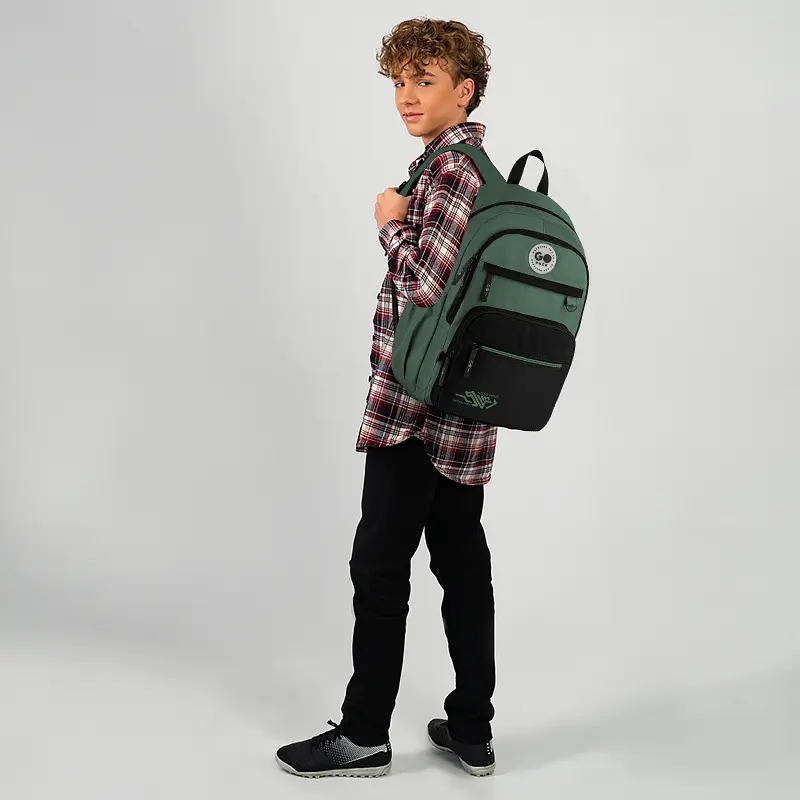 Рюкзак GoPack Teens 121L-3 Хакі (GO26-121L-3) - фото 18