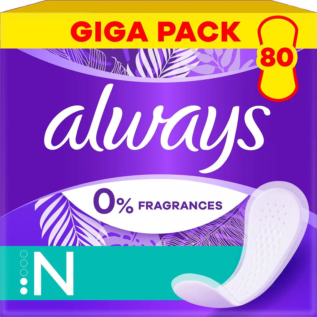 Ежедневные прокладки Always Daily Fresh Normal Без запаха 80 шт. - фото 2