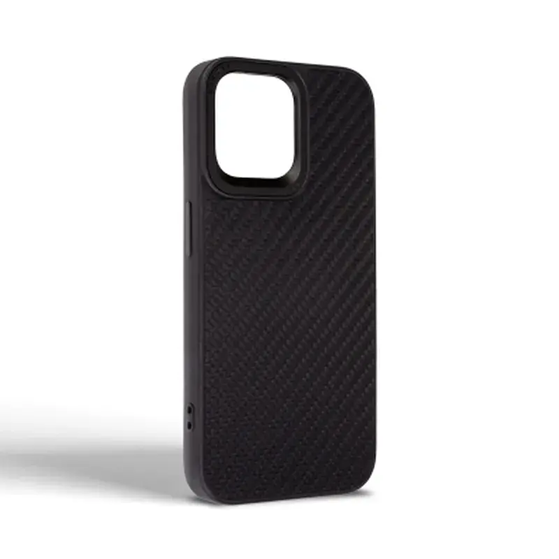 Чохол до мобільного телефона Harder Carbon Pattern Apple iPhone 14 Pro Max Black (ARM76780) - фото 2