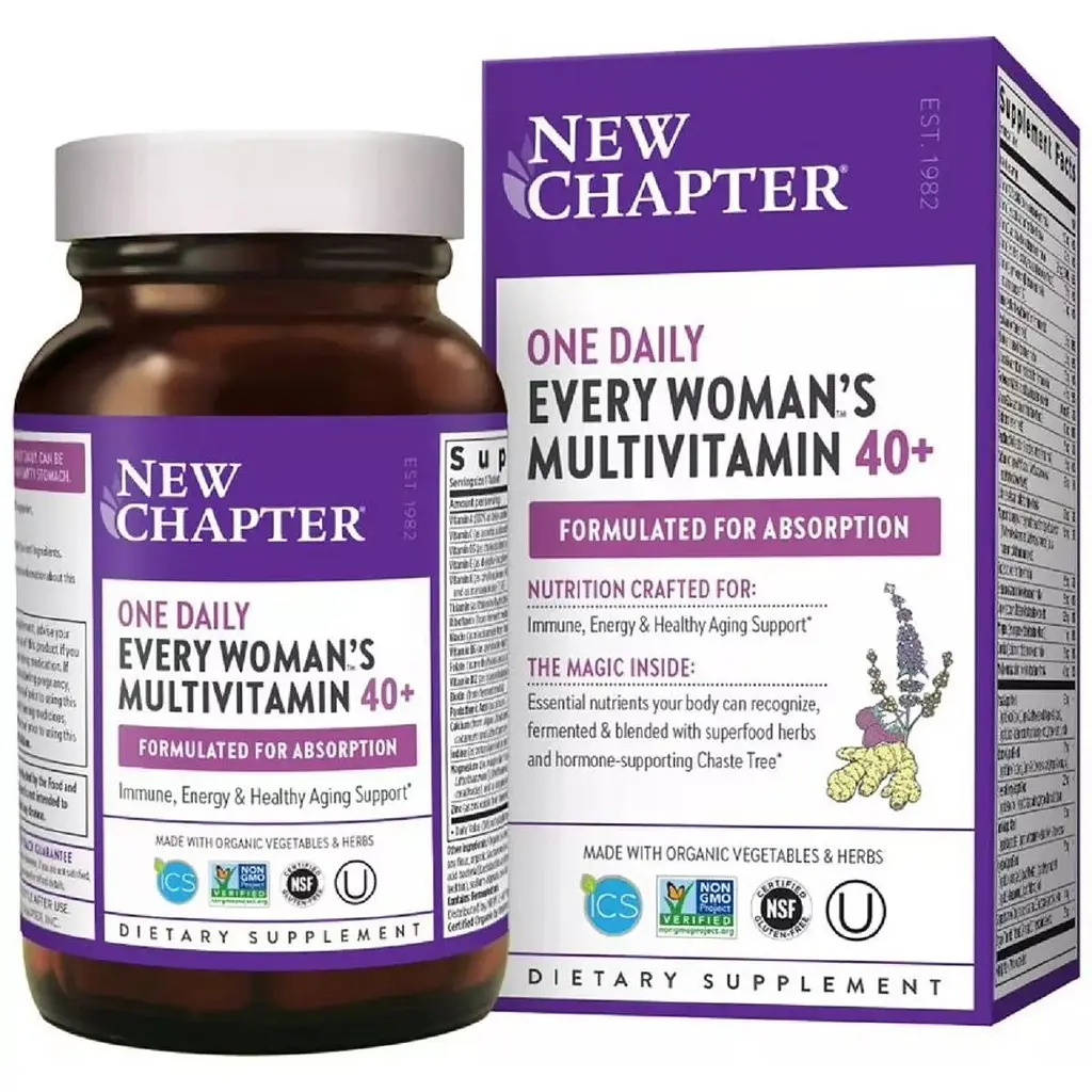 Мультивітаміни дляжінок 40 + New Chapter Every Woman's 48 таблеток - фото 2