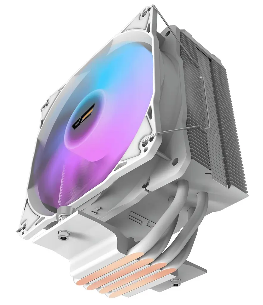 Кулер для процесора Darkflash Storm Z4 Pro Mist White (Z4 PRO MIST WHITE) - фото 4