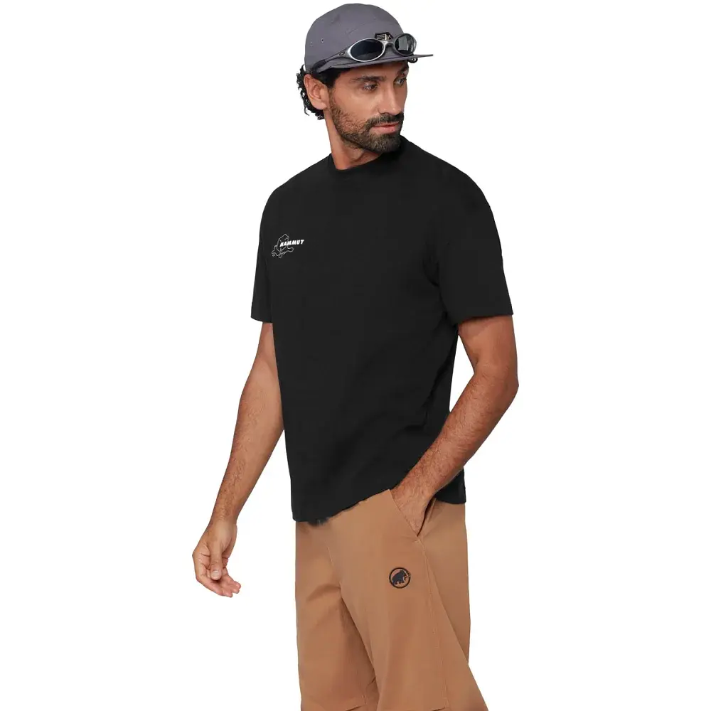 Футболка Mammut BaseRelaxed T-Shirt Glacier M black - фото 4