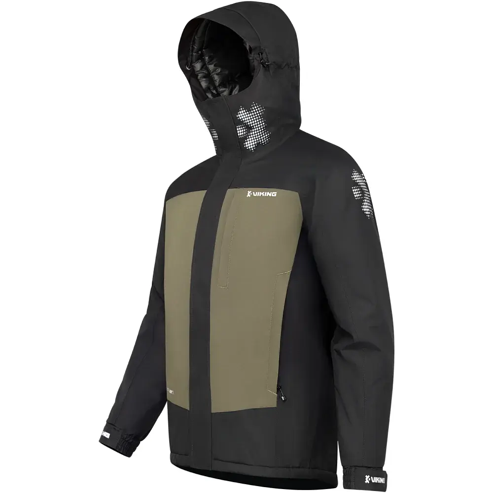 Куртка Viking Fishing Ice Light 80g 10K XL Black/khaki - фото 2