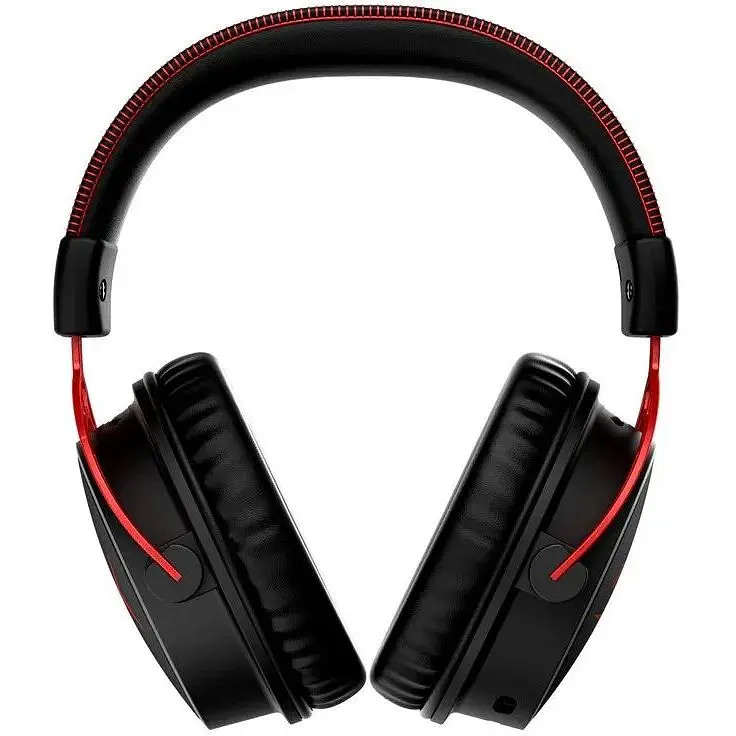 Гарнітура ігрова безпроводова HyperX Cloud Alpha Wireless - повнорозмірні чорні навушники - фото 2