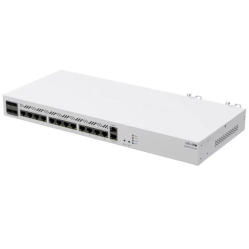 Маршрутизатор Mikrotik CCR2116-12G-4S+, 13xGbit LAN, M.2 PCIe slot, RouterOS L6, 1U RM case, Dual PS - фото 3