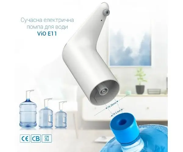 Електрична помпа для води ViO E11, біла - фото 15