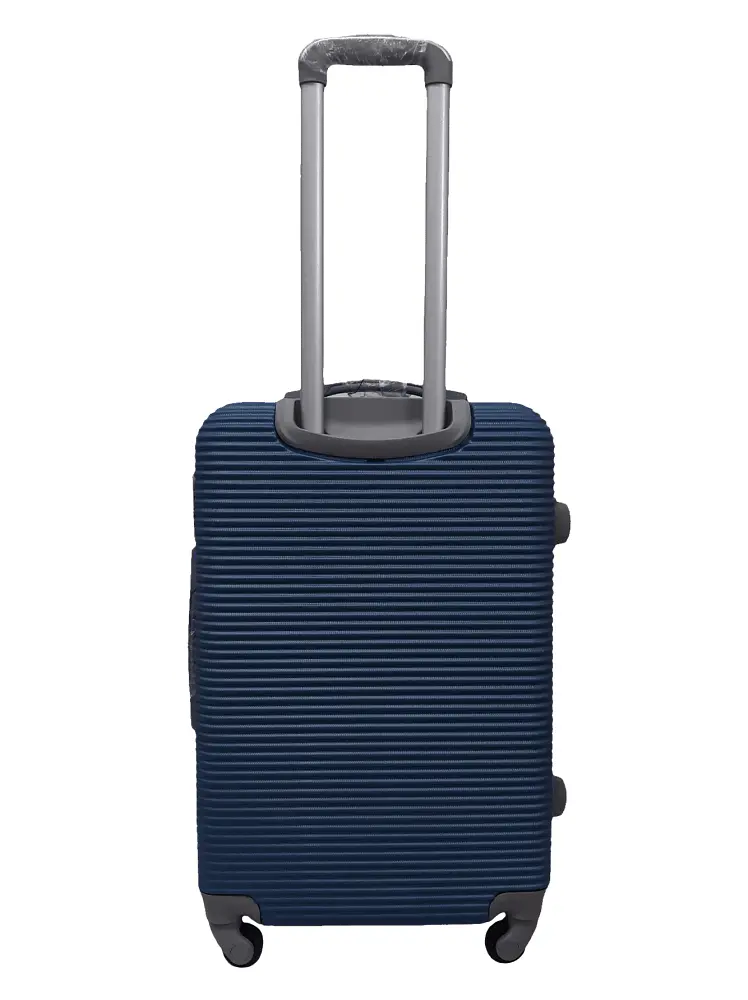 Валіза середня M ABS-пластик Milano bag 004 66×44×28,5см 75л Темно-синій - фото 3