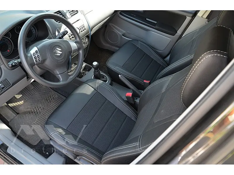 Авточохли модельні MW Brothers для Suzuki SX-4 c 2006 - фото 4