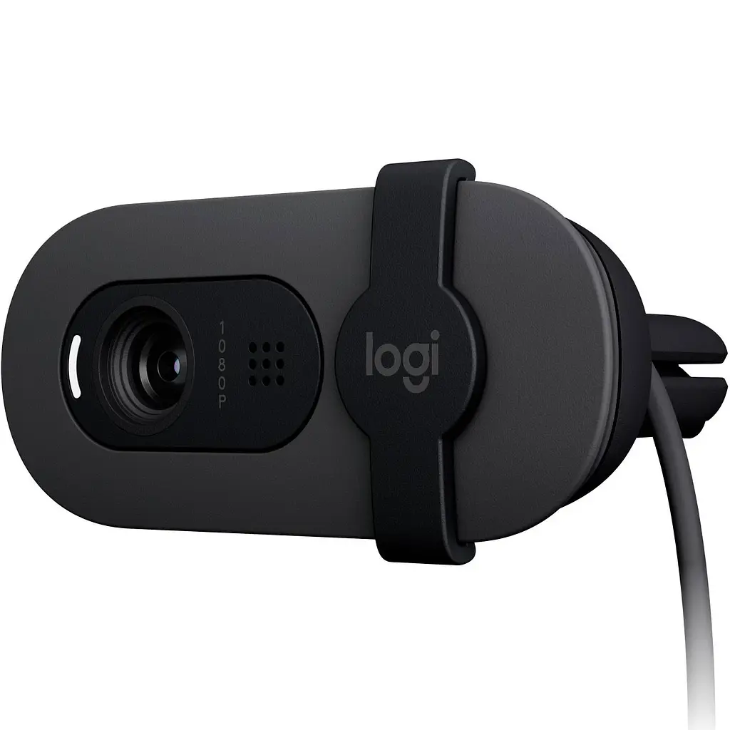 Веб-камера Logitech Brio 100 Full HD Webcam, Graphite - фото 4