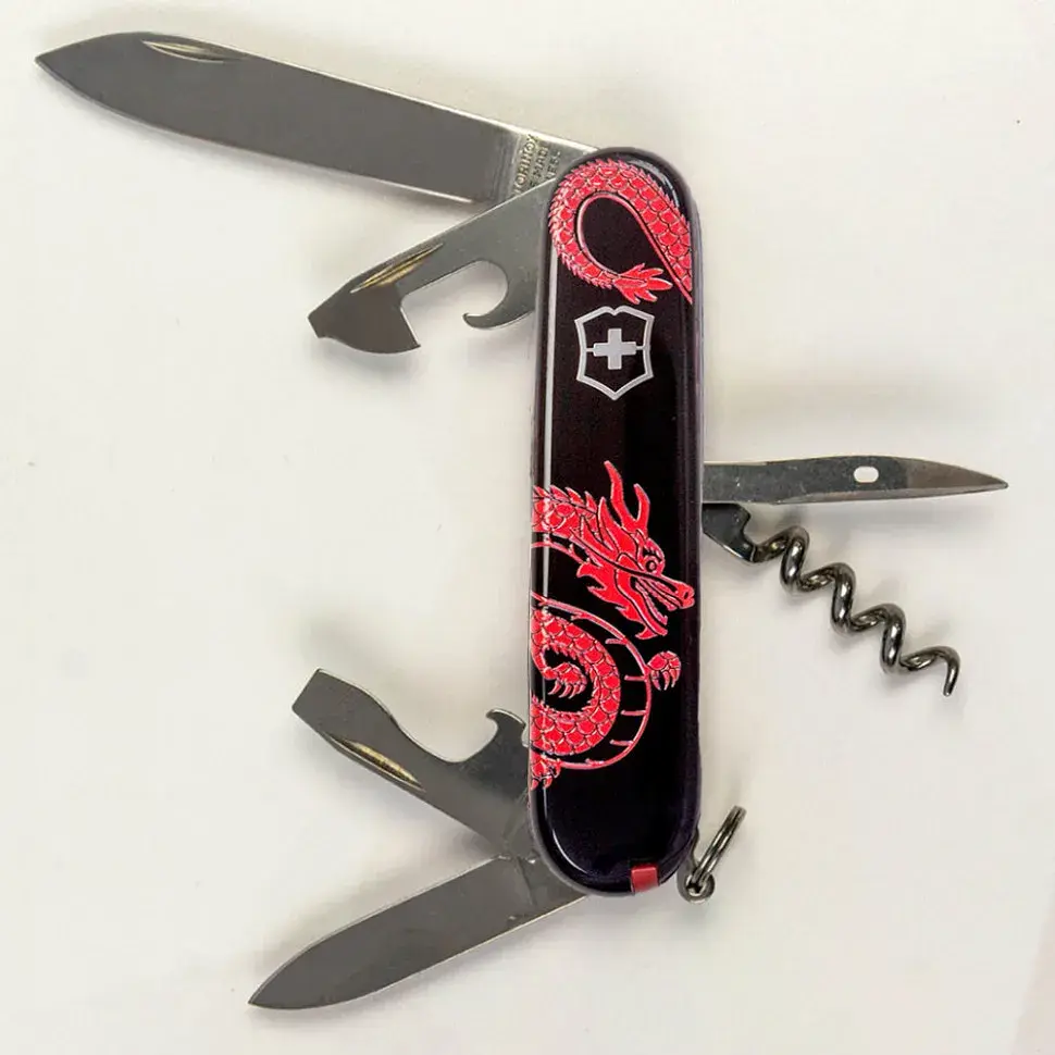 Ніж Victorinox Spartan Zodiac 91 мм Червоний дракон (1.3603.3_Z3361u) - фото 2