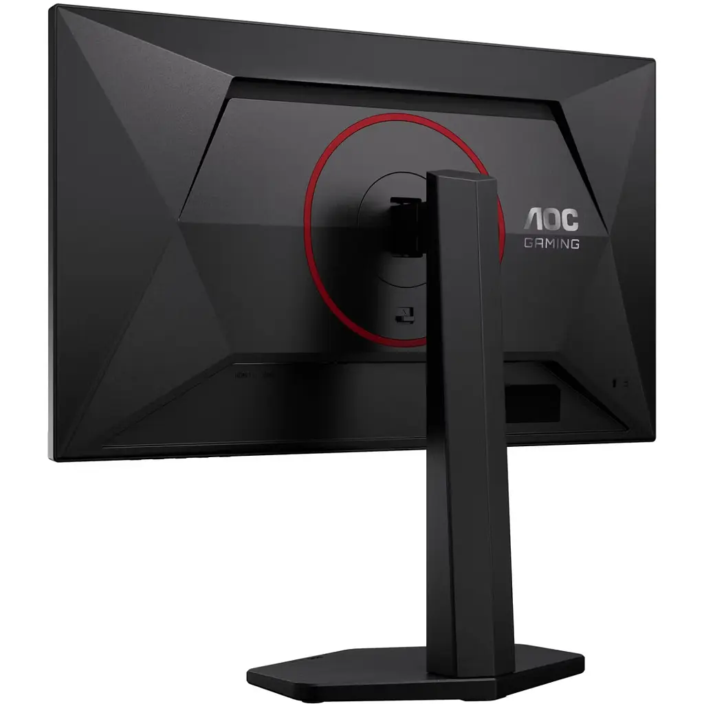 TFT 23.8" AOC 24G4ZR, Fast IPS, 260Гц, 2xHDMI, DP, HAS, Pivot, чорно-червоний - фото 6