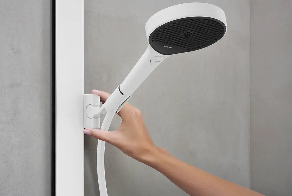 Душова система з термостатом Hansgrohe Rainfinity 250 1jet EcoSmart matt white 28742700 - фото 2