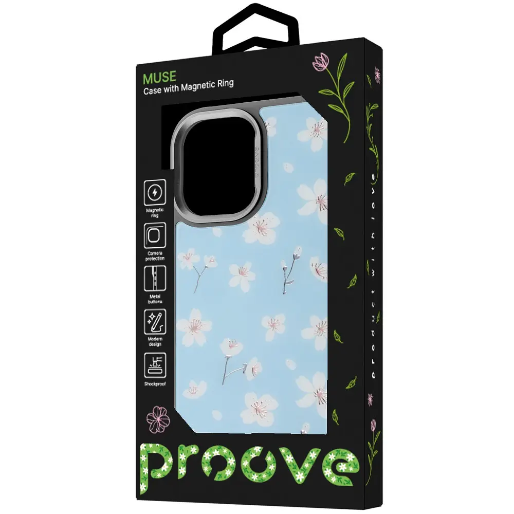 Чохол Proove Muse Fleur Case with Magnetic Ring iPhone 17, в асортименті - фото 3