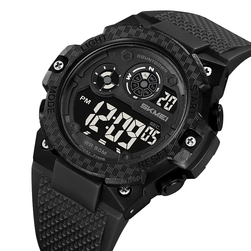 Чоловічий наручний годинник 2337BKBK Black-Black Skmei acs0030010 - фото 3