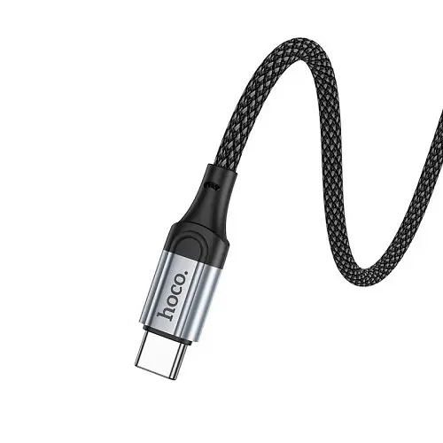 Кабель HOCO U110 charging data cable for Type-C/2,4A/1,2m. сірий - фото 3
