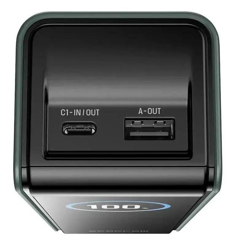 Павербанк EcoFlow RAPID Green 25 000 mAh / 140 Вт (EF-RAPID25K140W-G-EU) - фото 4