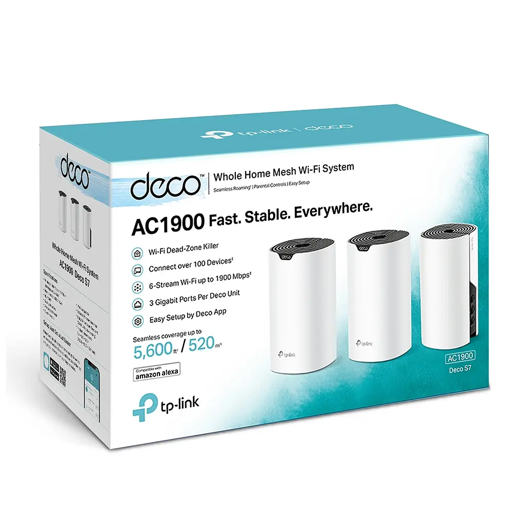 Маршрутизатор TP-Link DECO-S7-3-PACK - фото 8