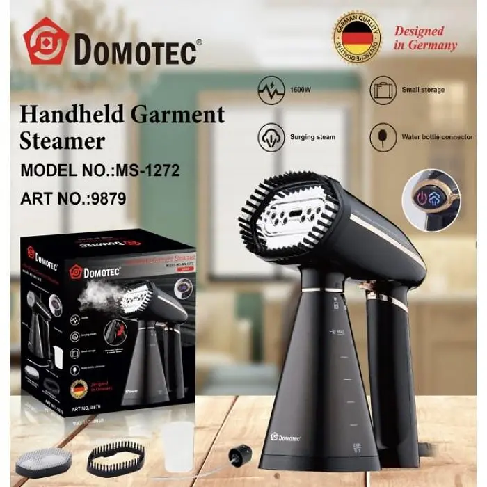 Ручний відпарювач Domotec MS-1272 для одягу 350 мл 1600 Вт - фото 3