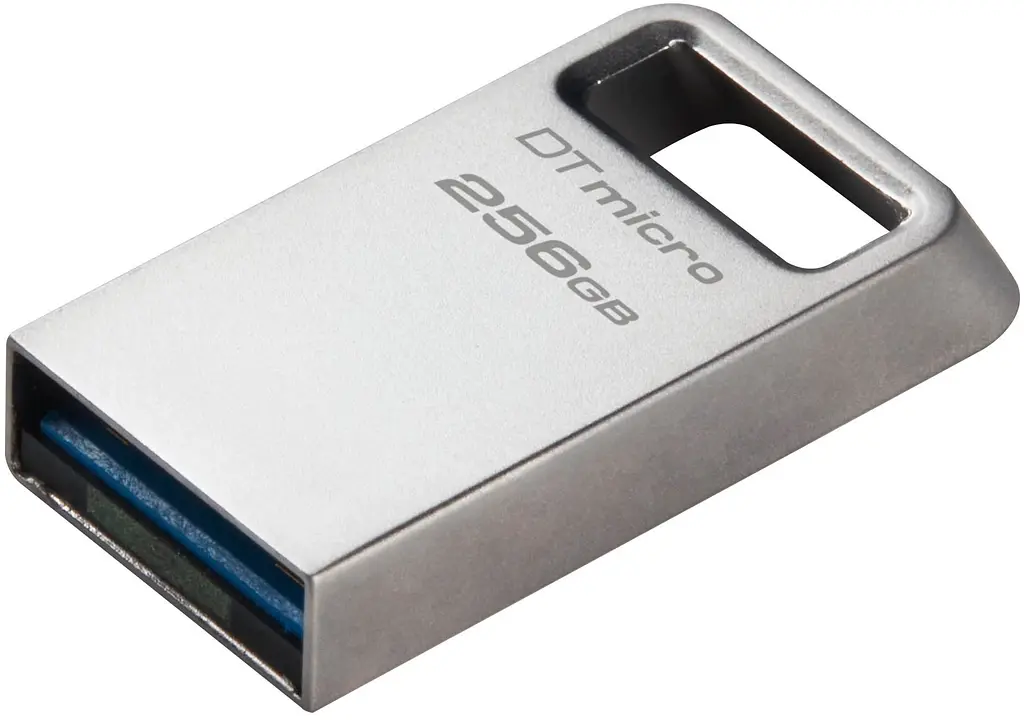 Накопитель 256GB USB 3.2 Type-A Gen1 DT Micro R200MB/s Kingston teh0013387 - фото 4