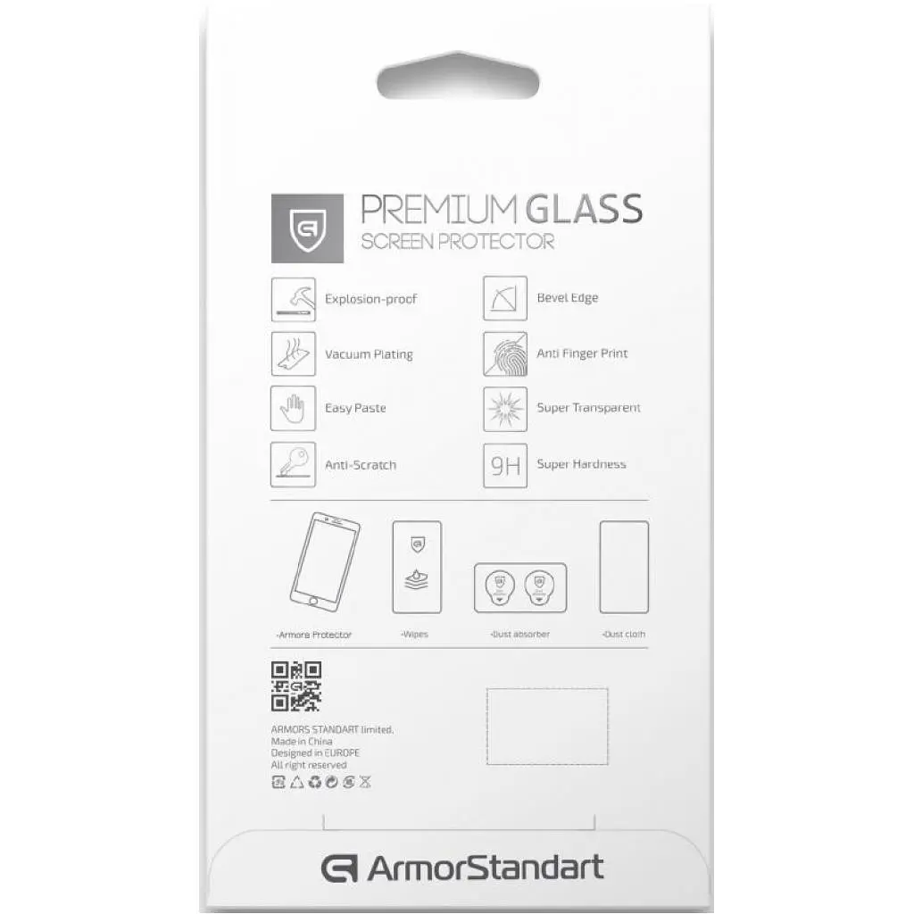Скло захисне Armorstandart Pro Motorola Moto G9 Power Black (ARM57785) - фото 2